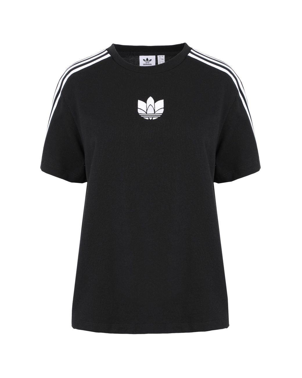 adidas Originals Synthetic T-shirt in Black - Lyst
