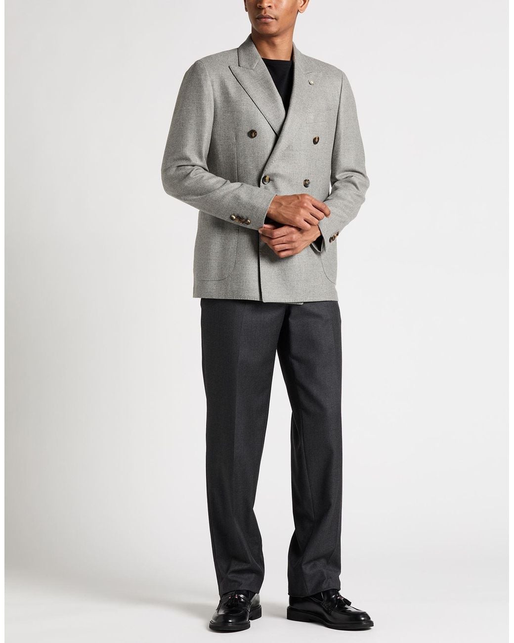 Lardini Gray Blazers for men