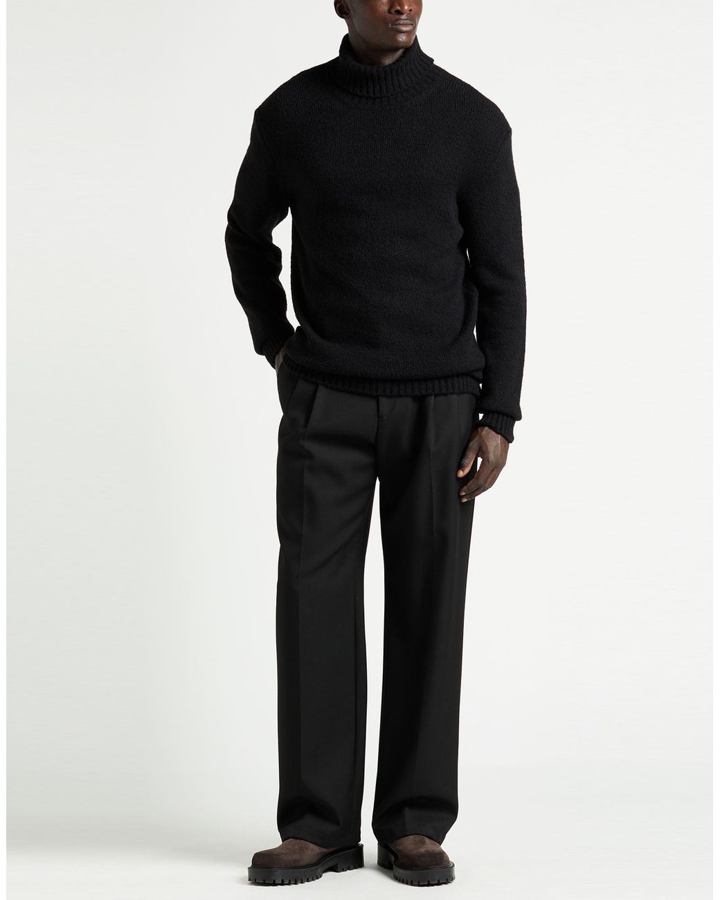 Col Roulé Stilosophy pour homme en coloris Black
