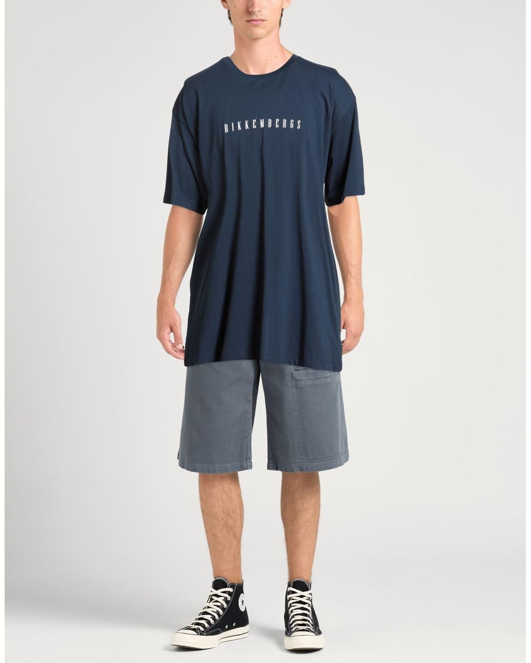 Bikkembergs Blue T-Shirt for men