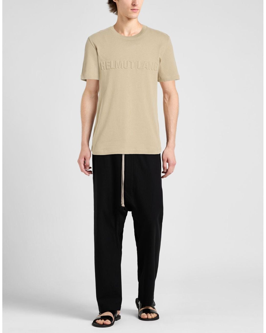 Helmut Lang Natural T-Shirt for men