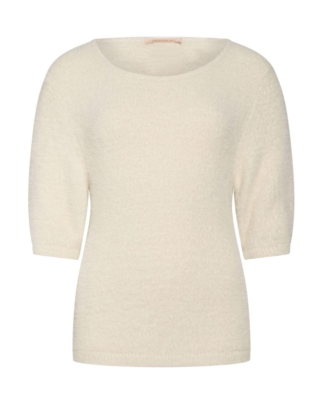Pennyblack White Sweater Polyamide, Elastane