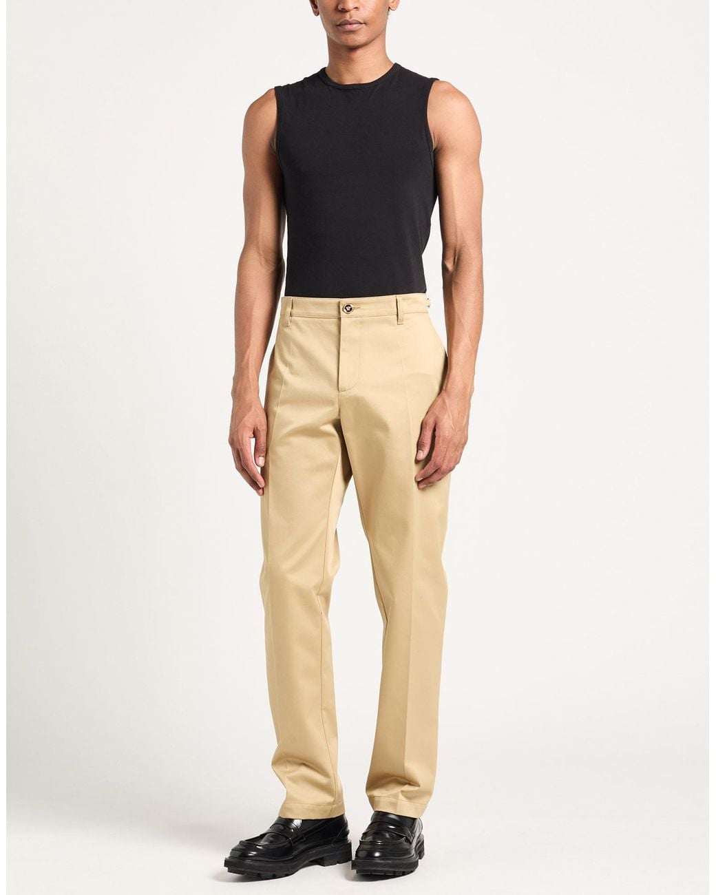 Versace Natural Trouser for men