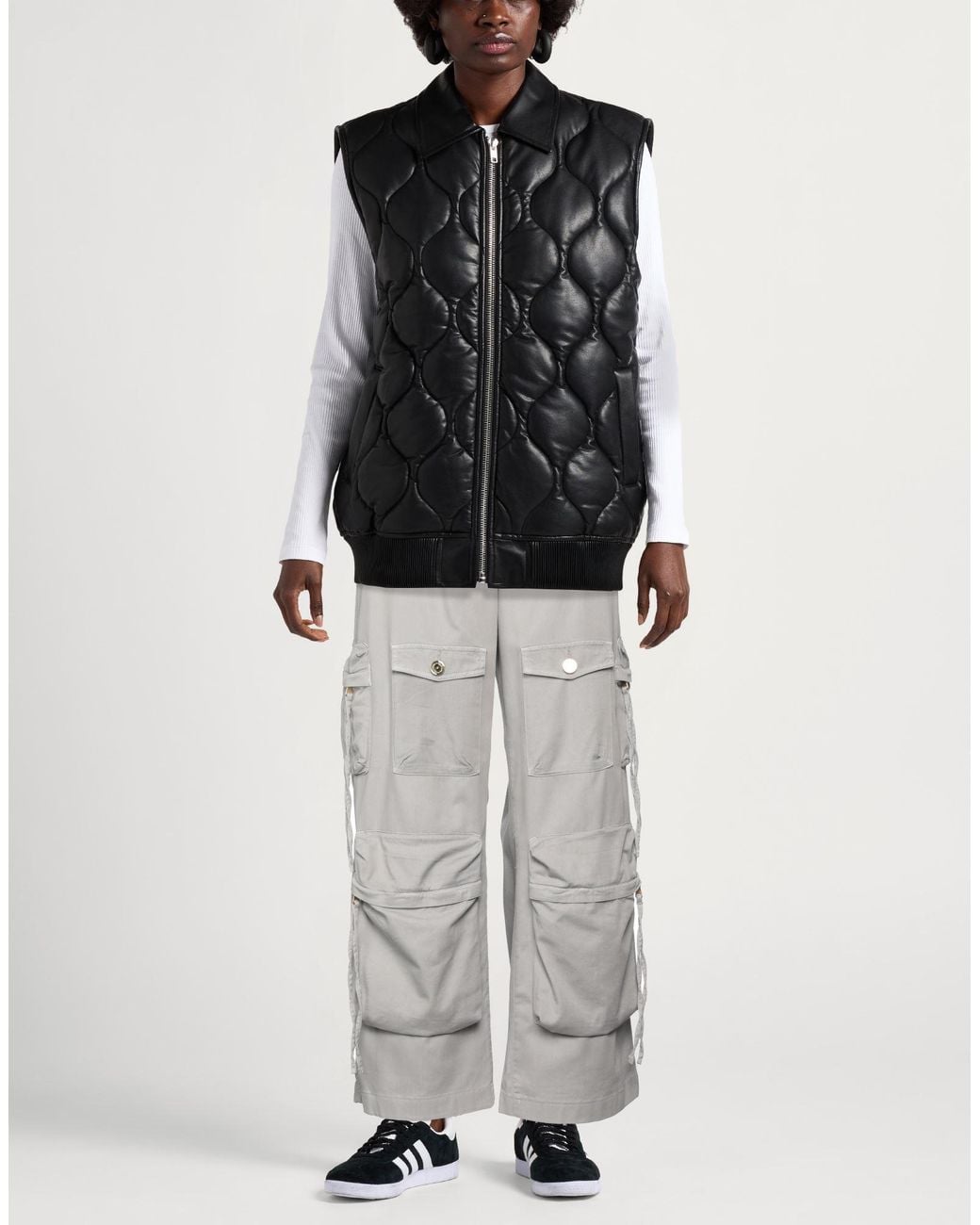 Elisabetta Franchi Gray Trouser