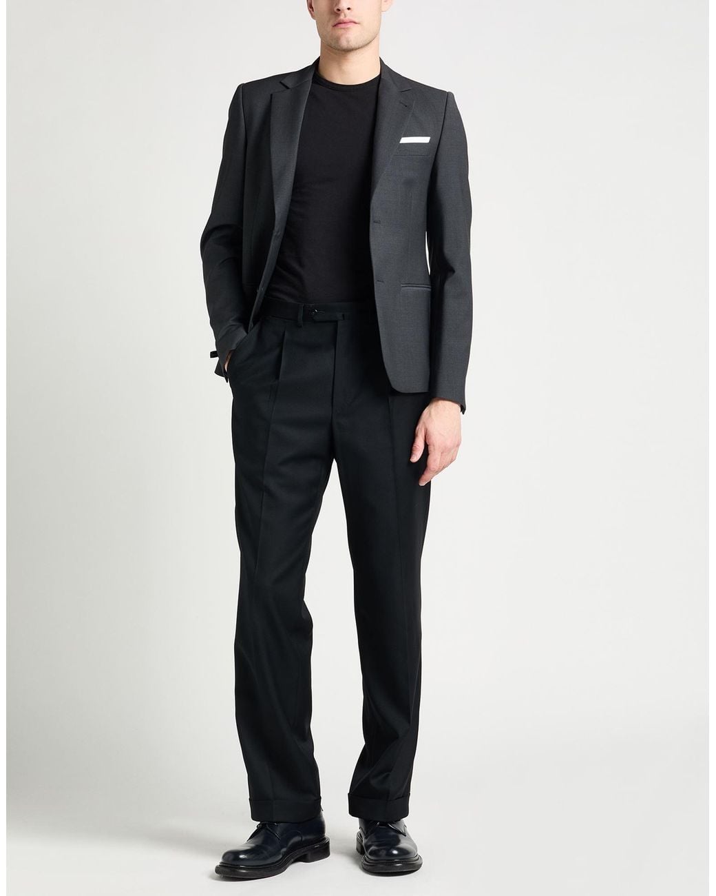 Daniele Alessandrini Black Blazer for men
