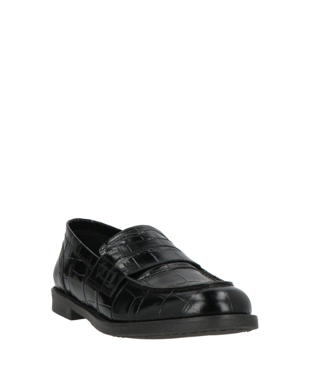 J.A.P. JOSE ANTONIO PEREIRA Black Loafers