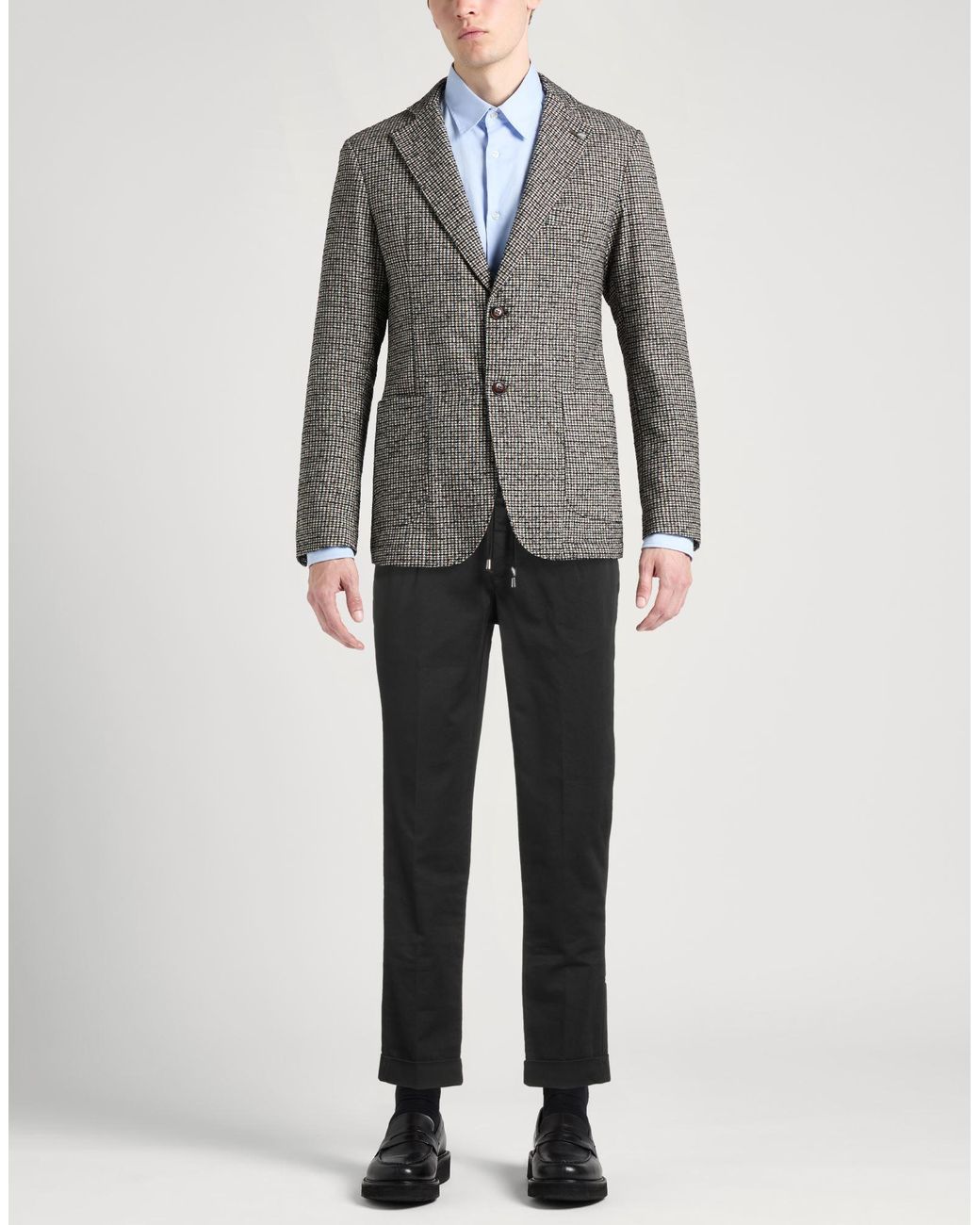 Barbati Black Pants for men