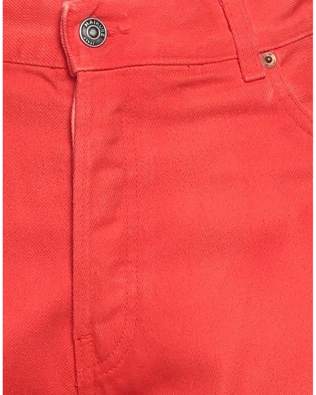 Haikure Red Jeans