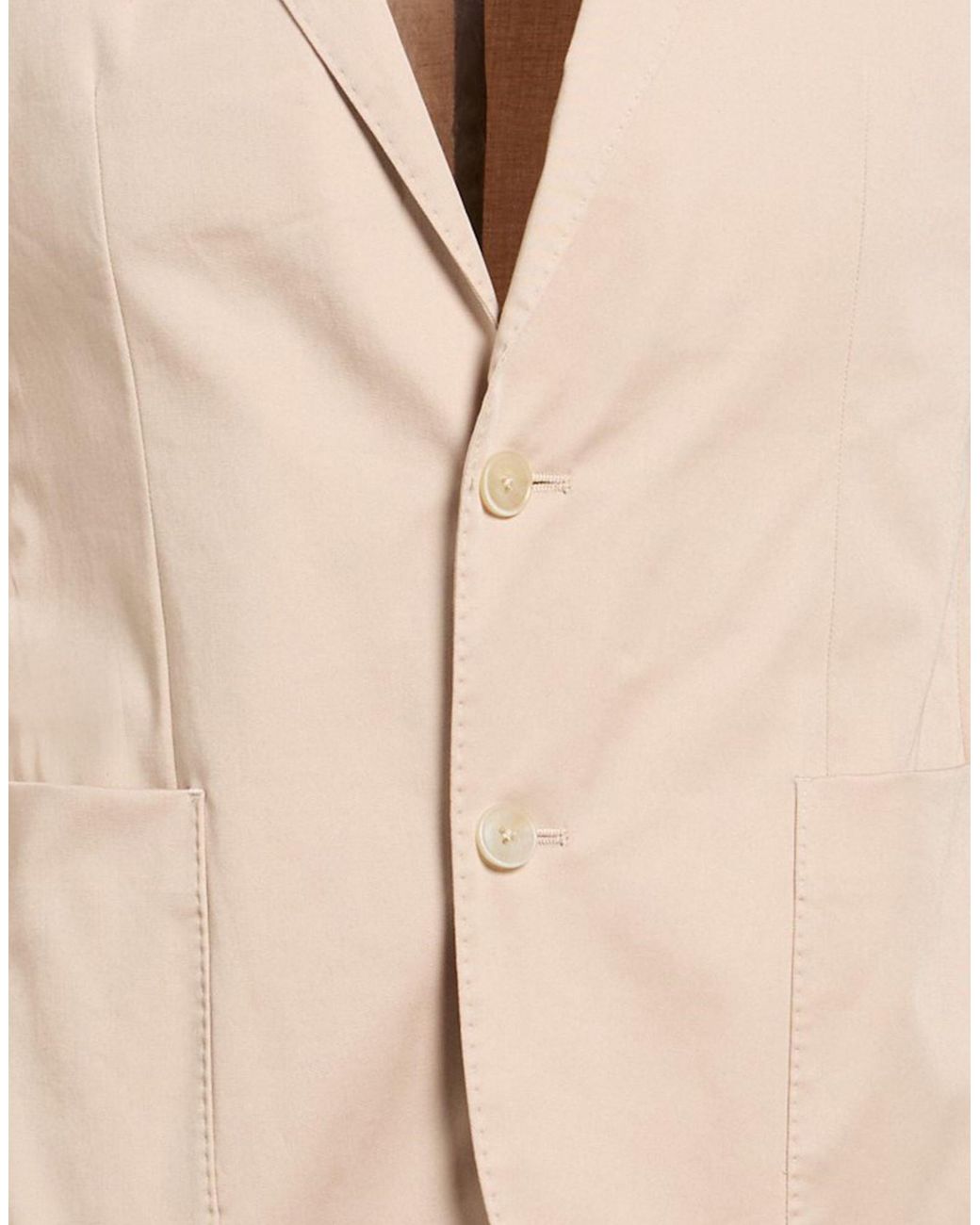 Hackett Natural Blazer Cotton, Lyocell, Elastane for men