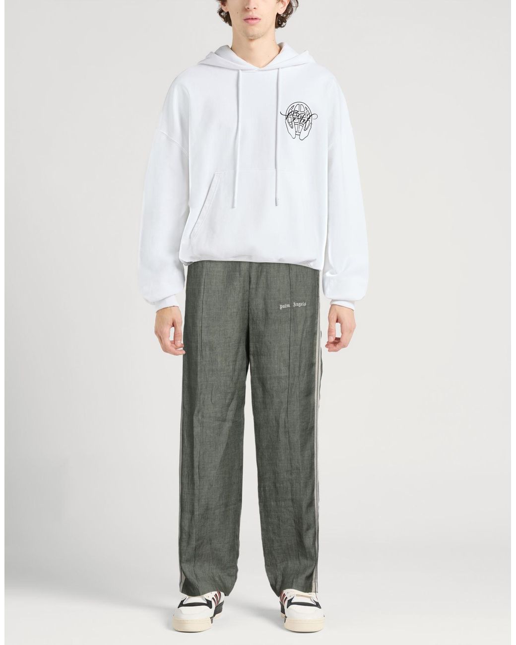 Palm Angels Gray Trouser for men