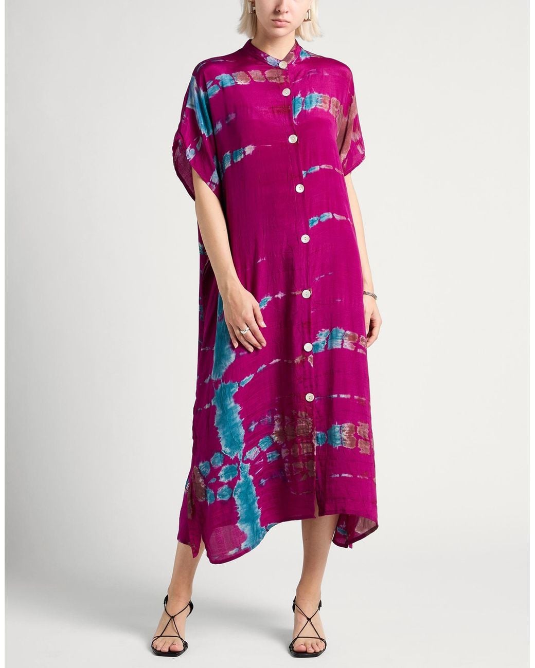 Sun Chaser Purple Midi Dresses