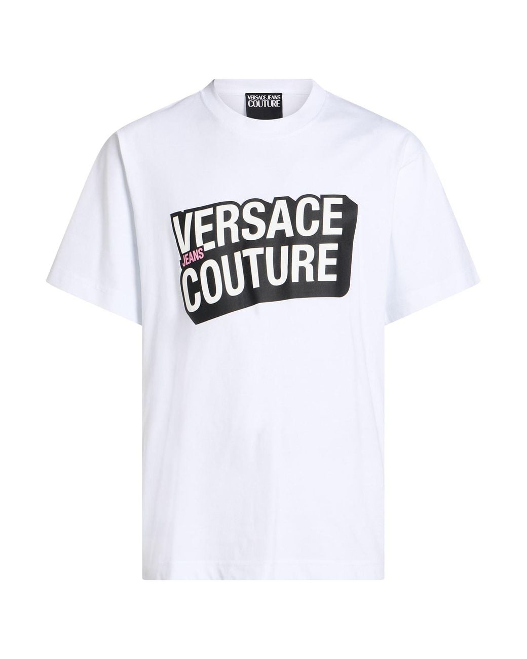 Versace Jeans Couture White T-Shirt Cotton for men