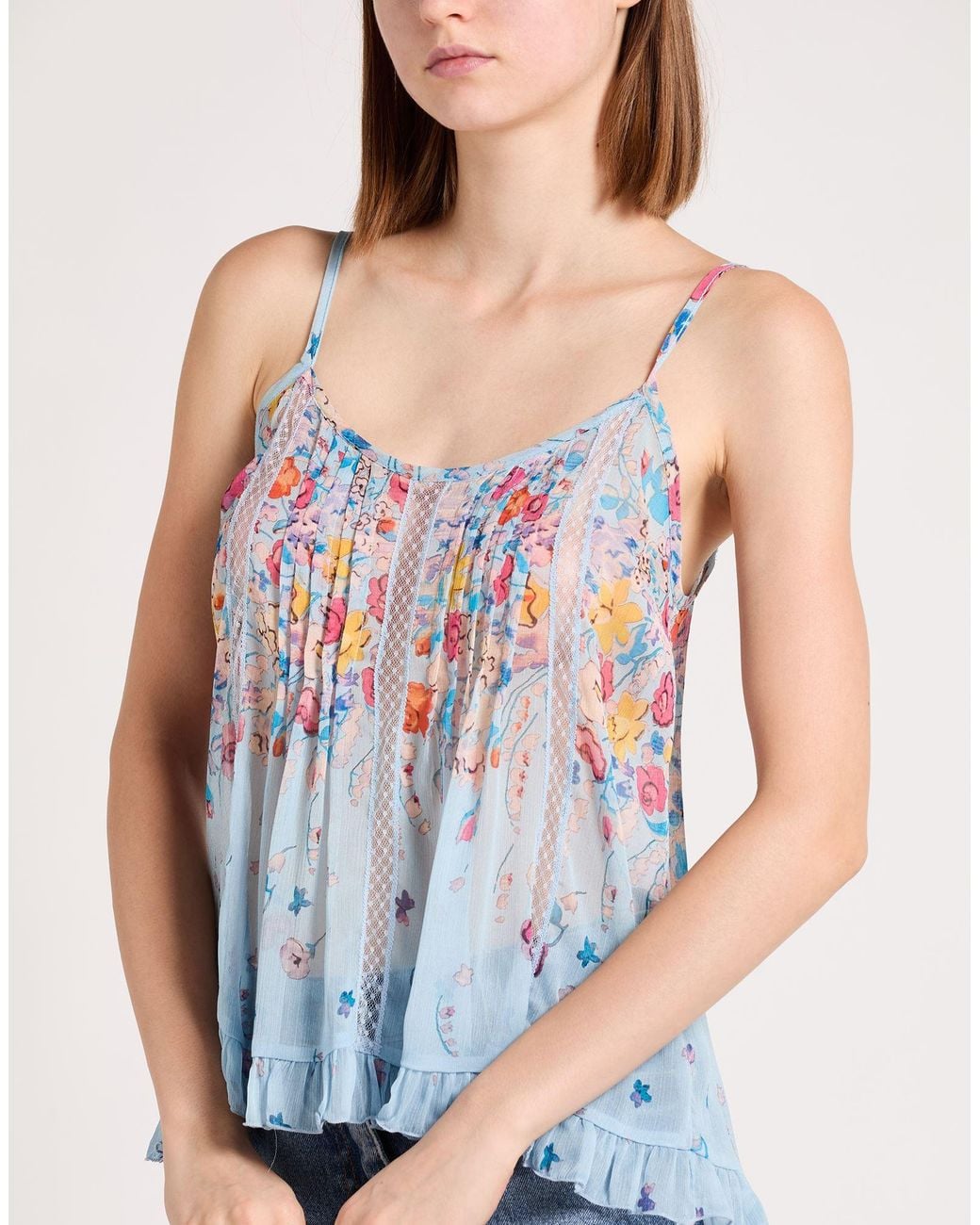 MEIMEIJ Blue Top Polyester, Polyamide