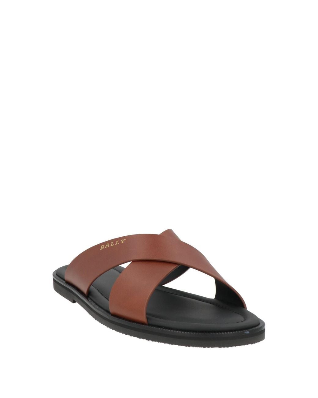 Bally Brown Sandals Calfskin for men