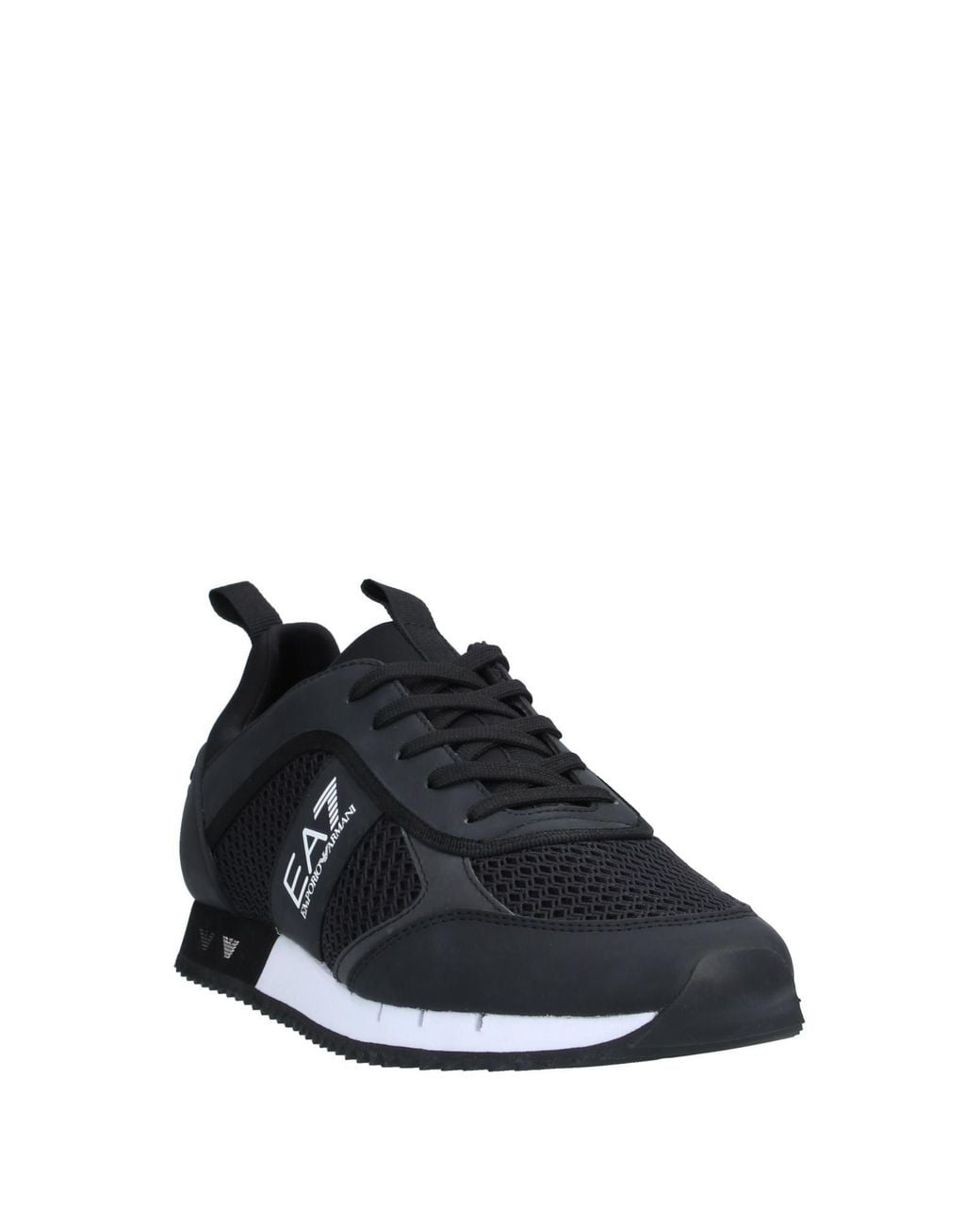 EA7 Black Trainers for men