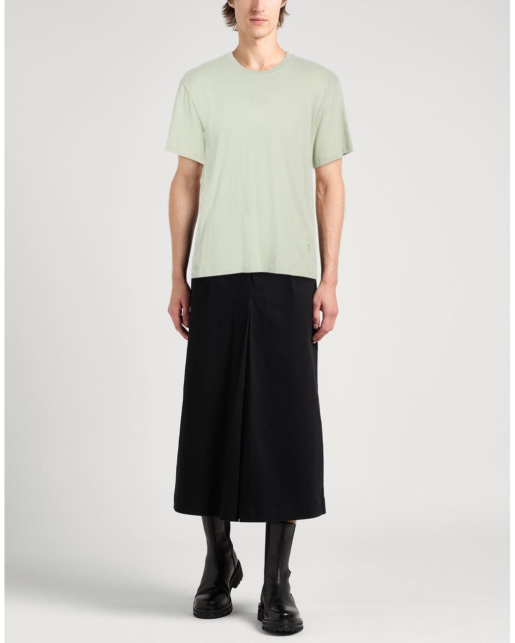 Yves Salomon White T-Shirt Cotton, Cashmere for men