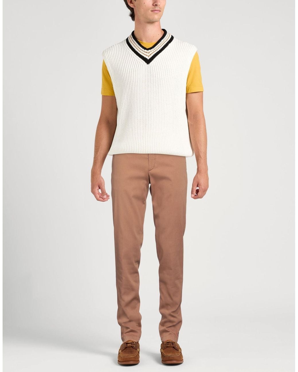Boglioli Natural Trouser for men