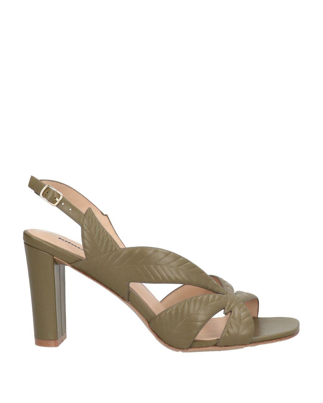 Lola Cruz Metallic Sandals