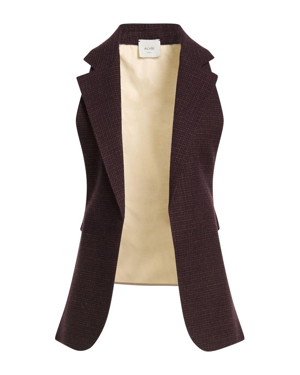 Alysi Black Waistcoat