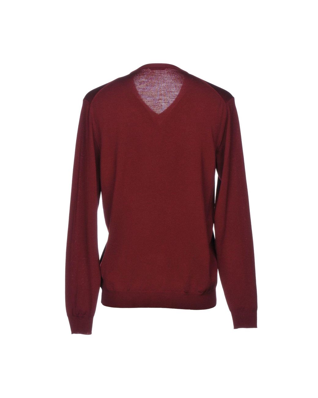 Zanone Red Sweater Virgin Wool, Polyamide for men