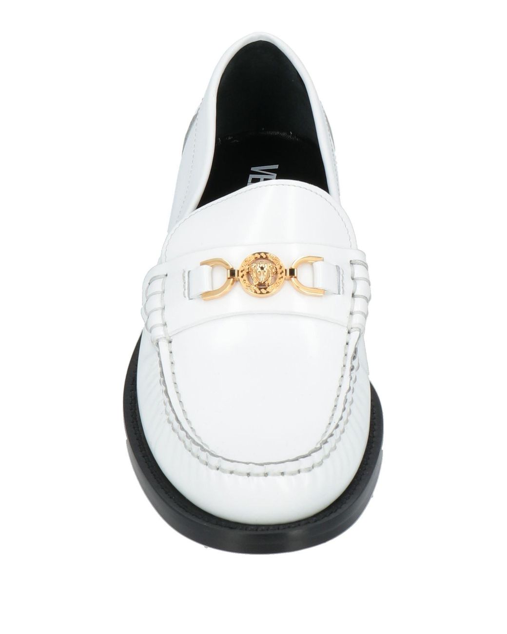 Versace White Loafer