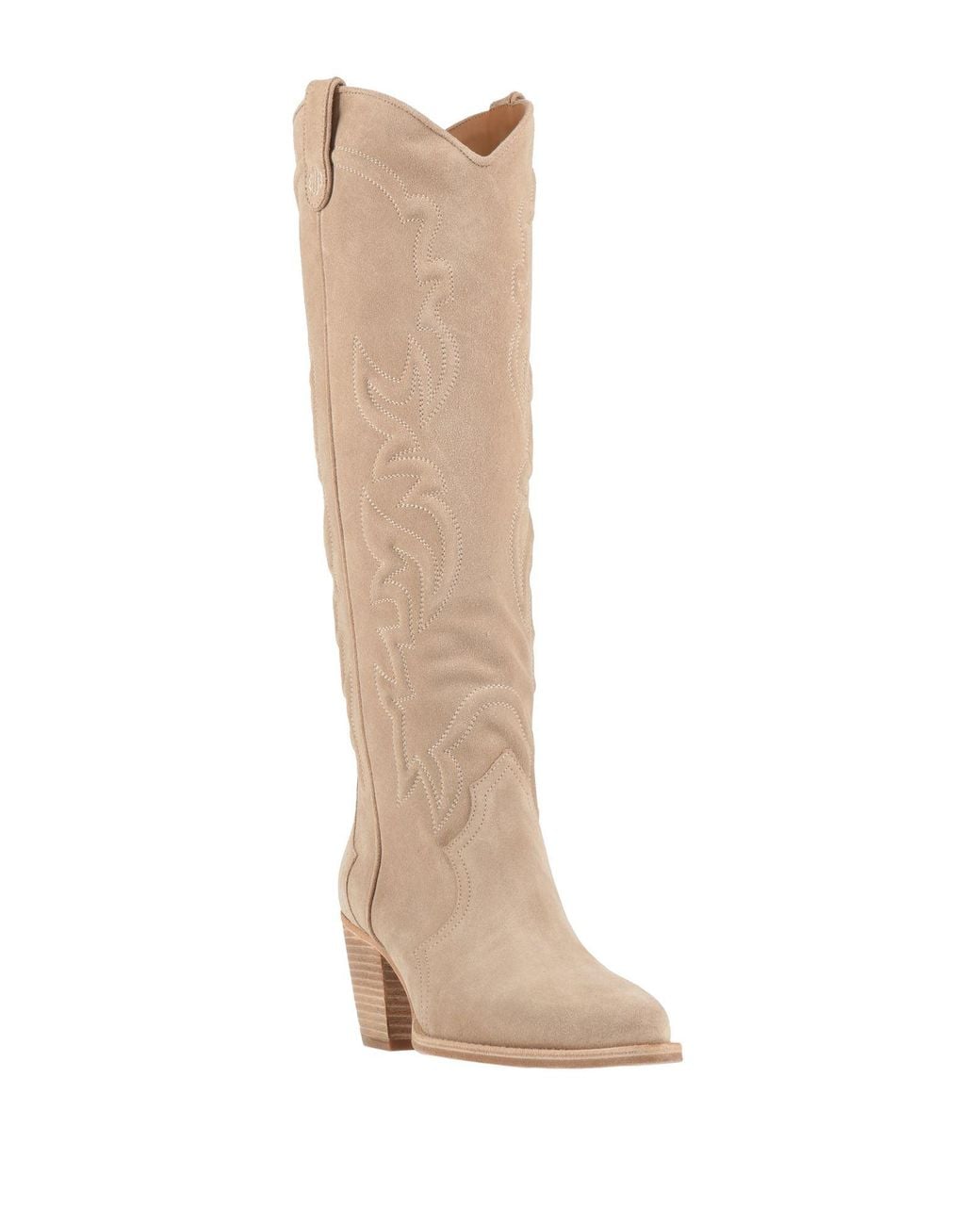 Maje White Stiefel