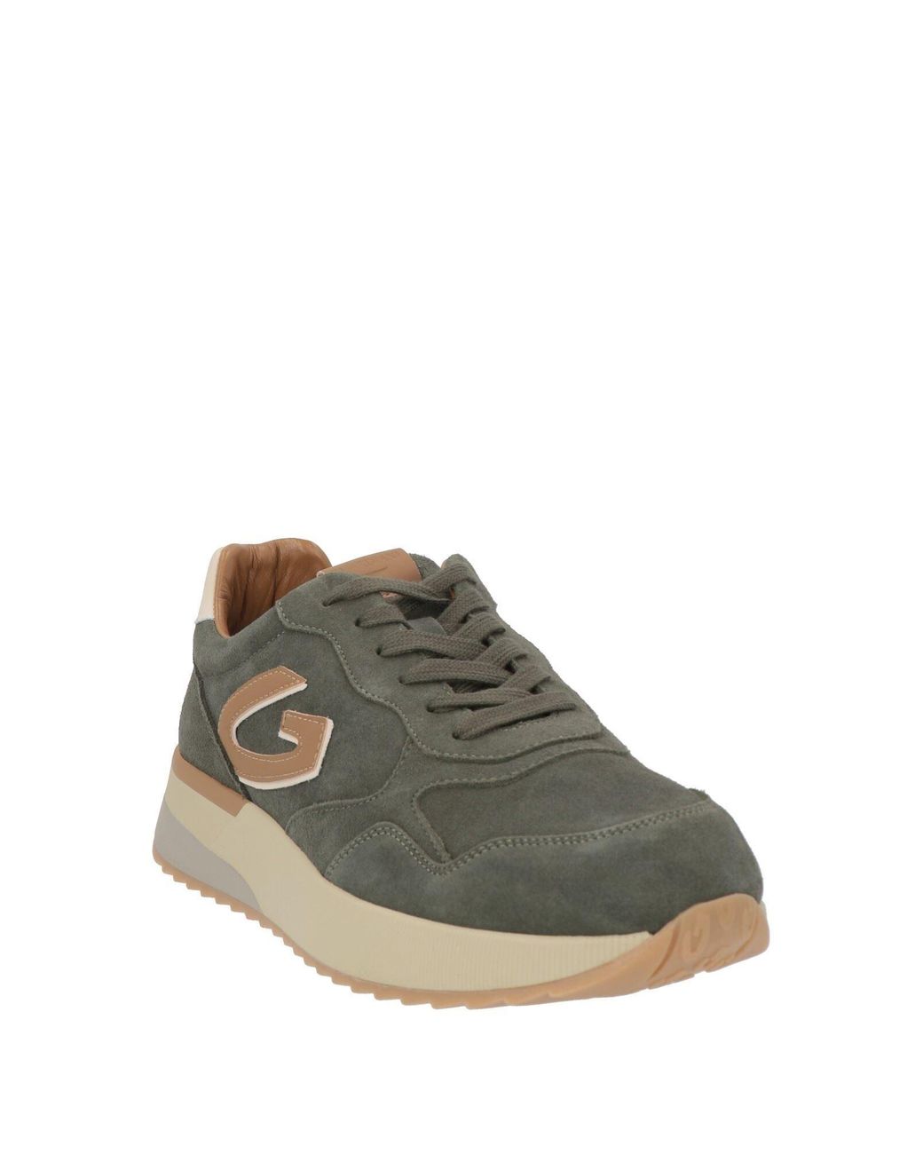Alberto Guardiani Green Trainers for men