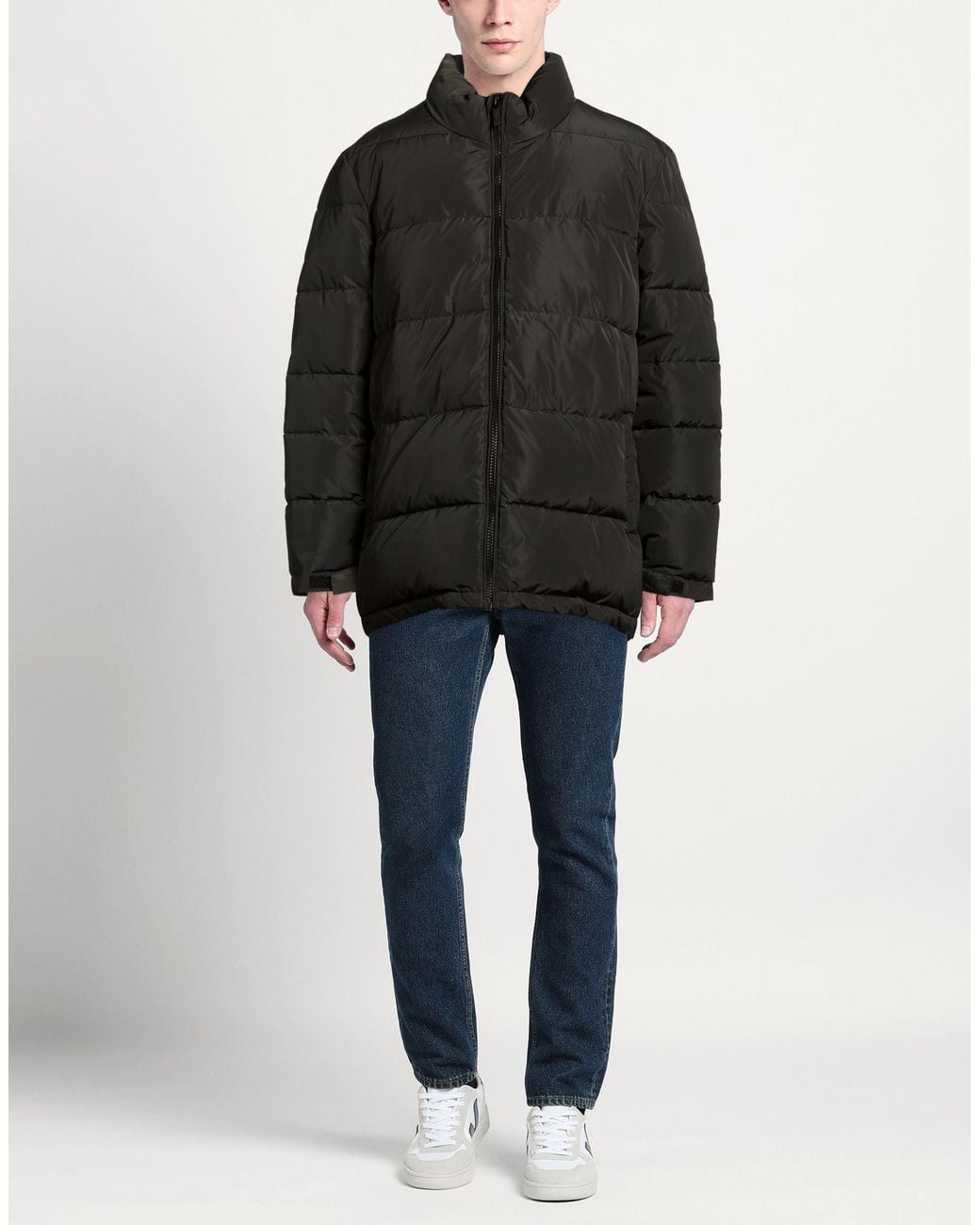 RICHMOND Black Dark Puffer Polyester for men