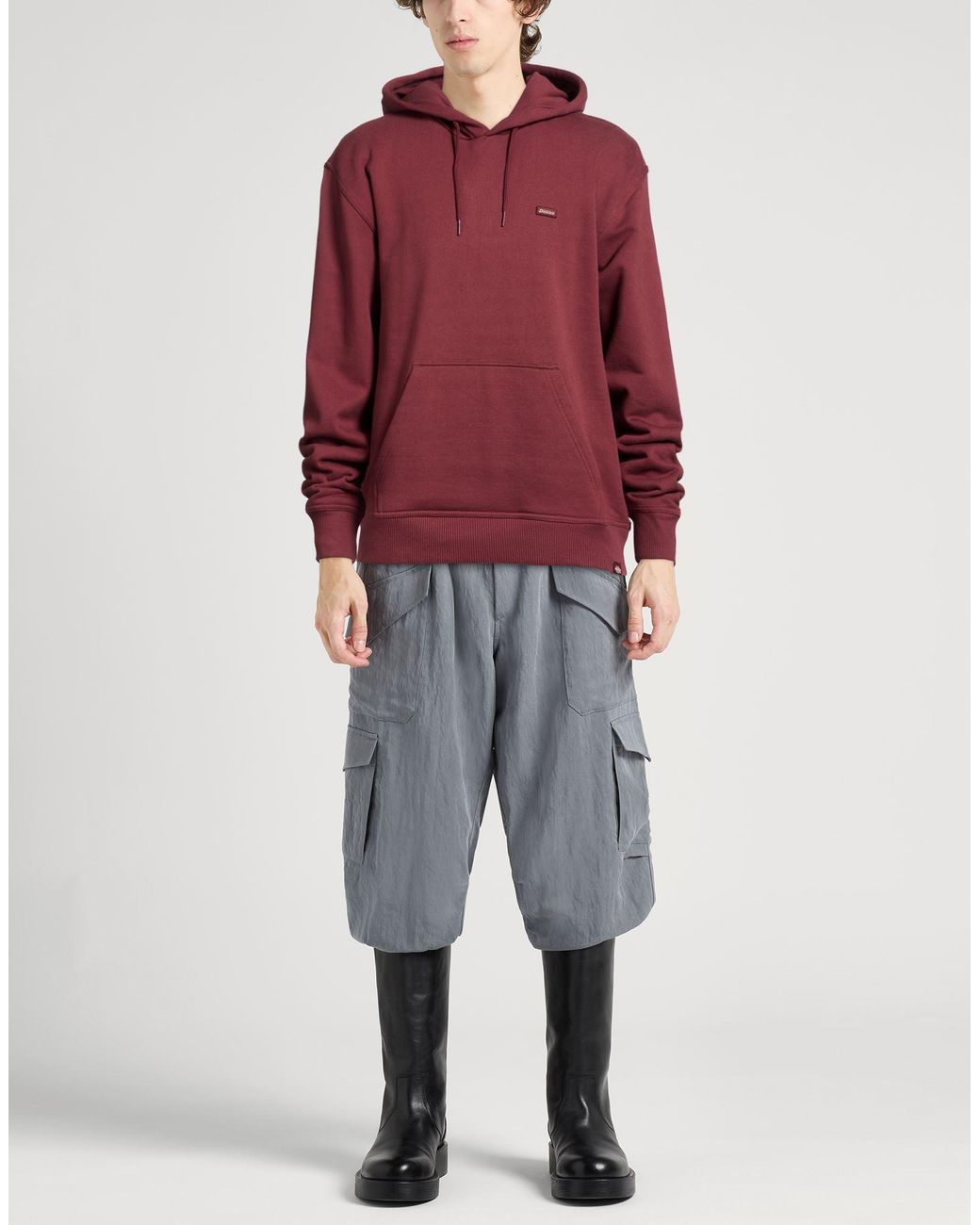 Dickies Red Sweatshirt Cotton, Polyester for men