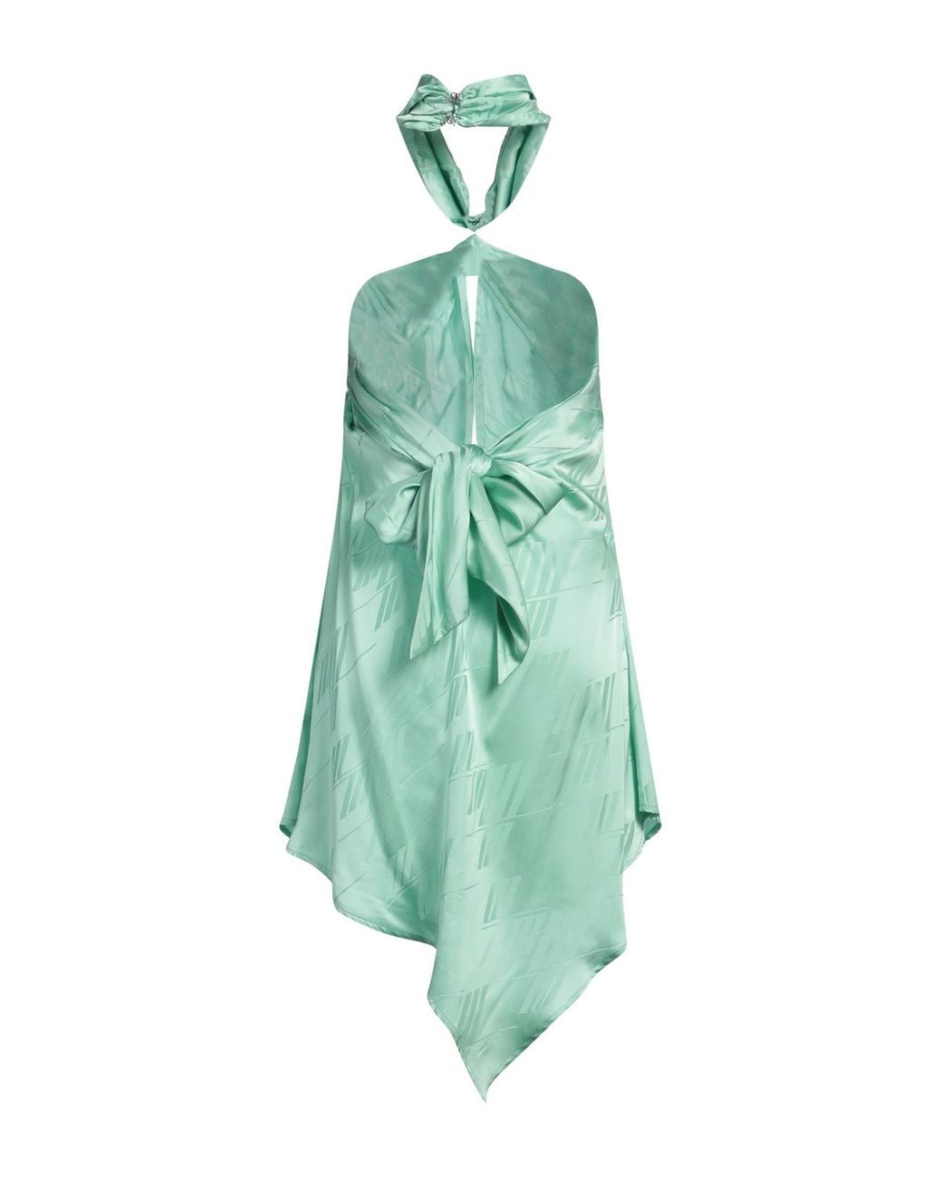The Attico Green Mini Dress