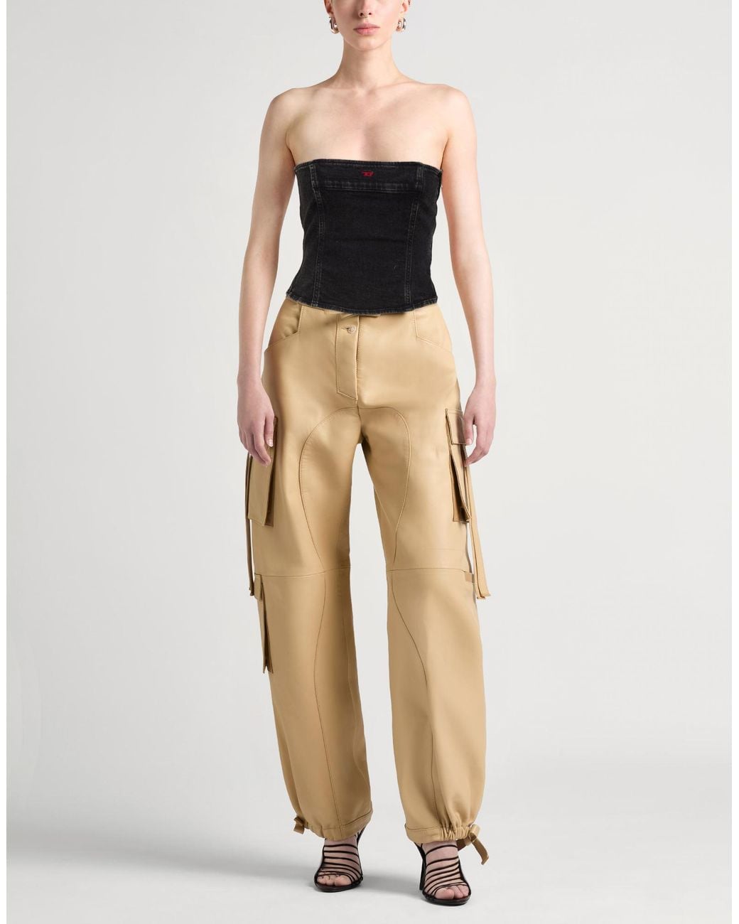 DIESEL Black Top Cotton, Elastane