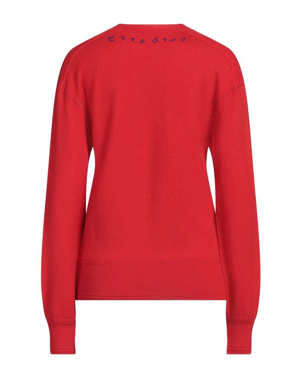 Pullover Burberry en coloris Red
