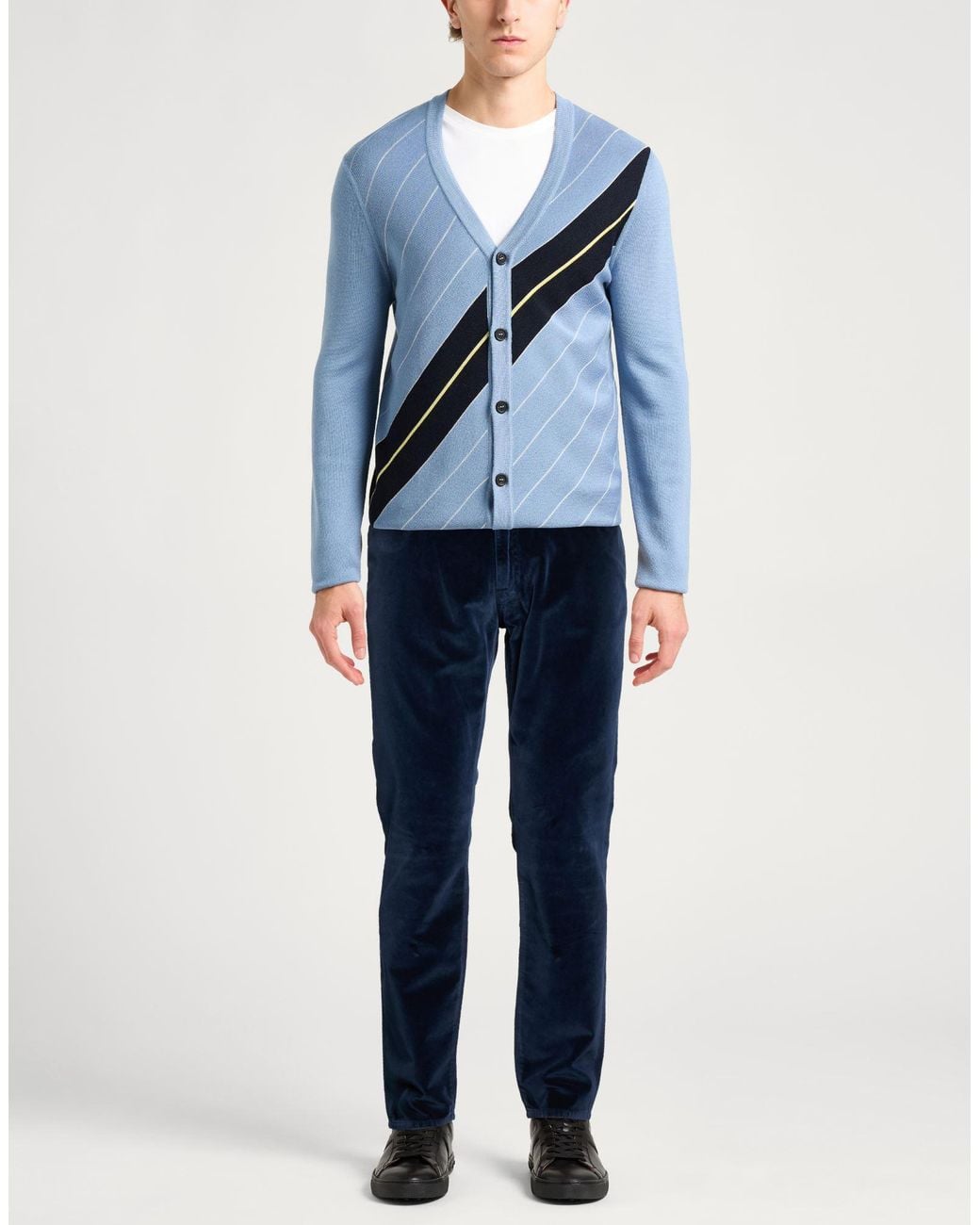 Boglioli Blue Trouser for men