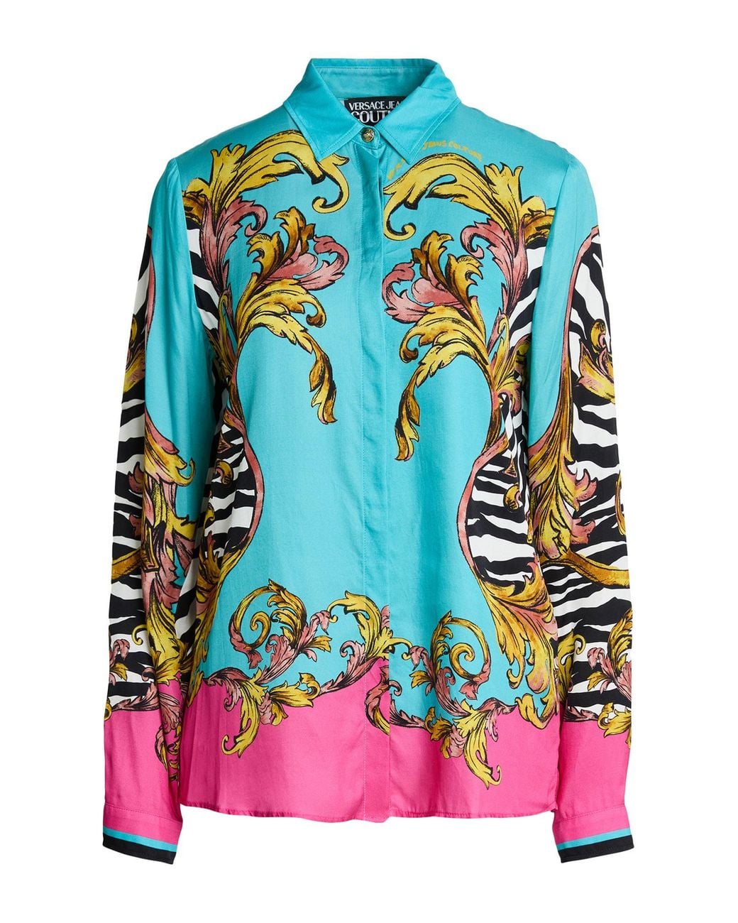 Versace Jeans Couture Multicolor Shirt Viscose