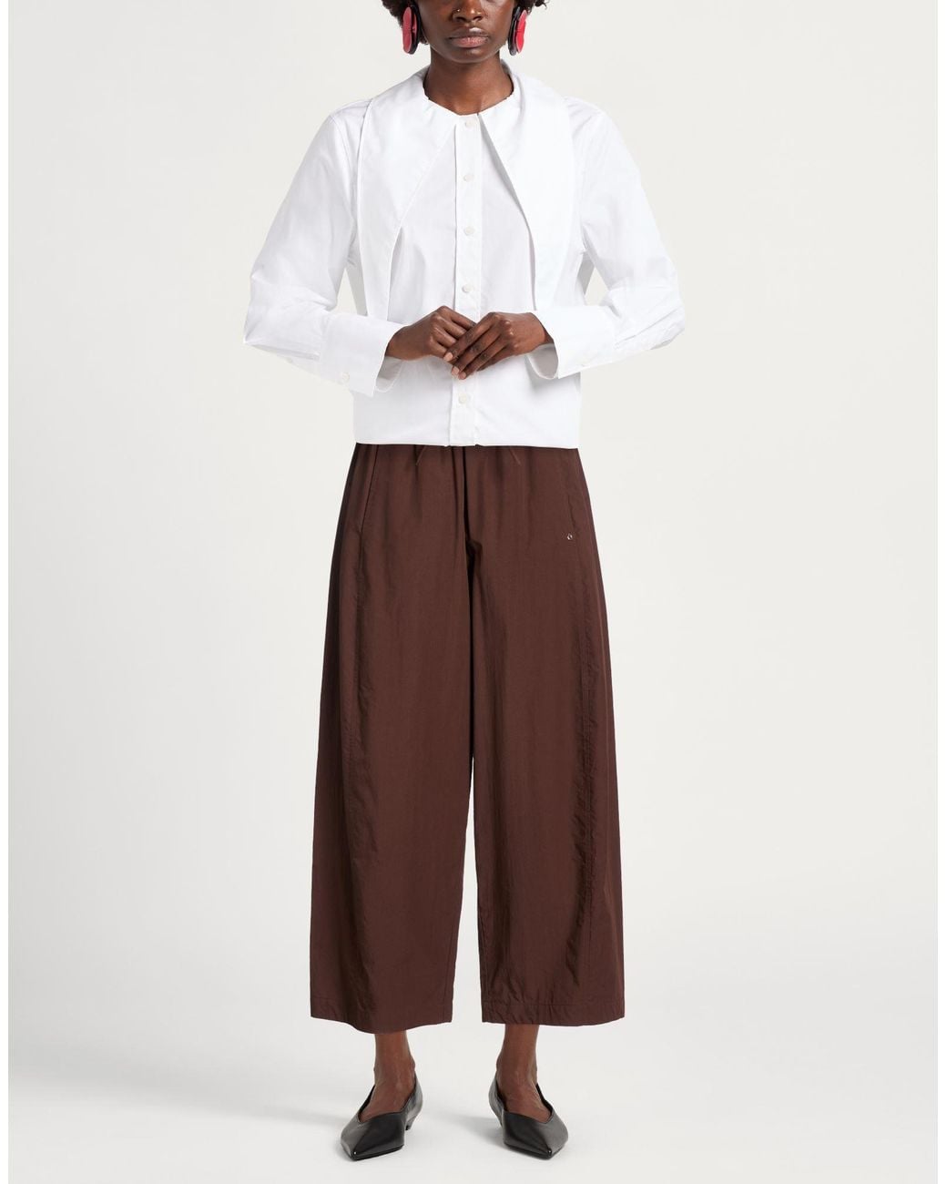 Ottod'Ame Brown Pants Cotton