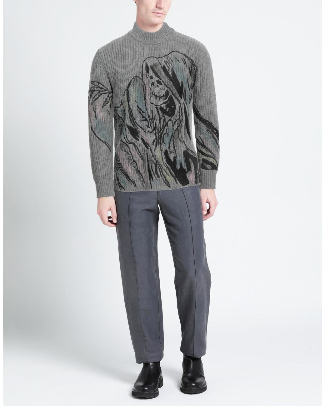 Amiri Gray Jumper for men