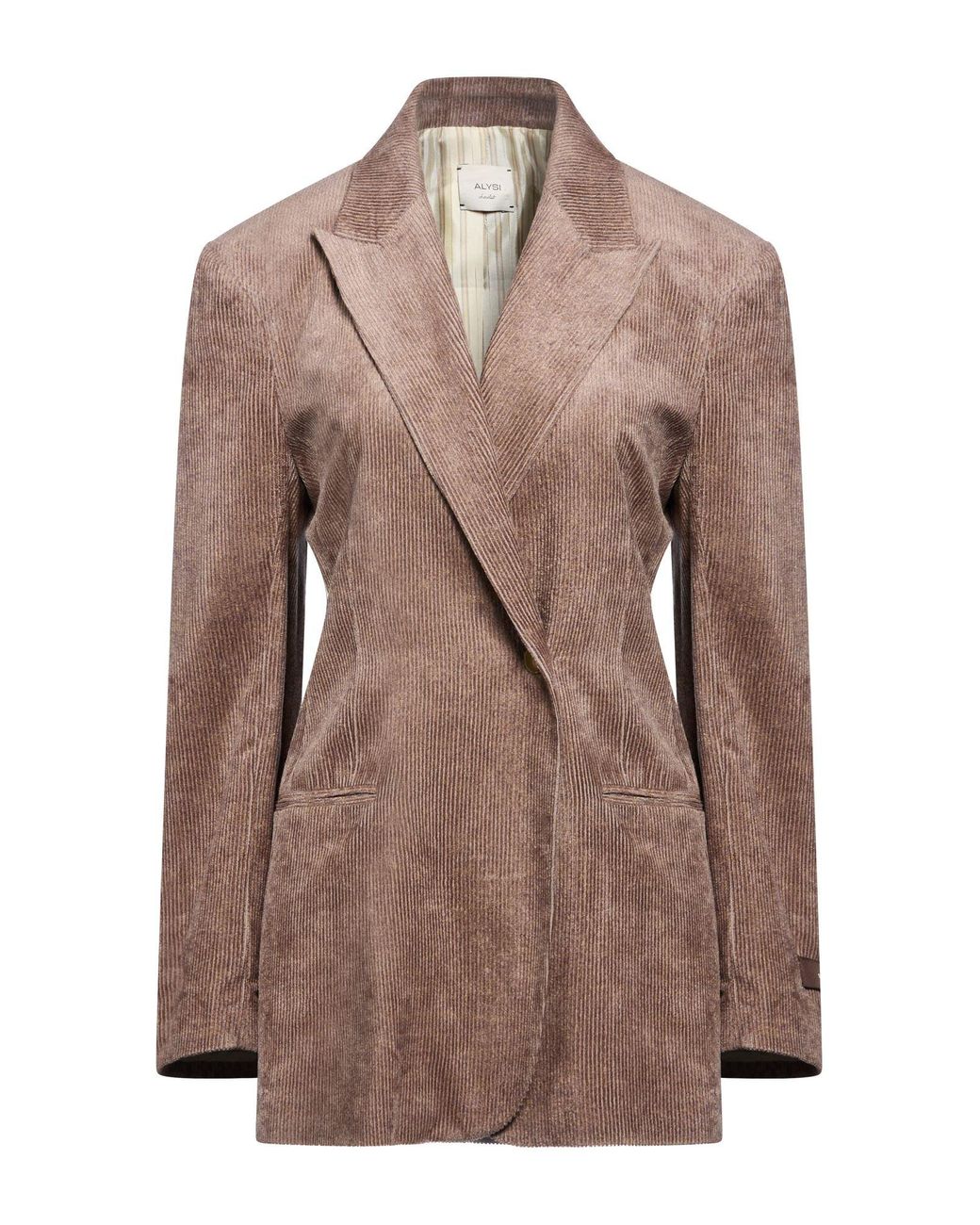 Alysi Brown Chocolat Blazer Viscose