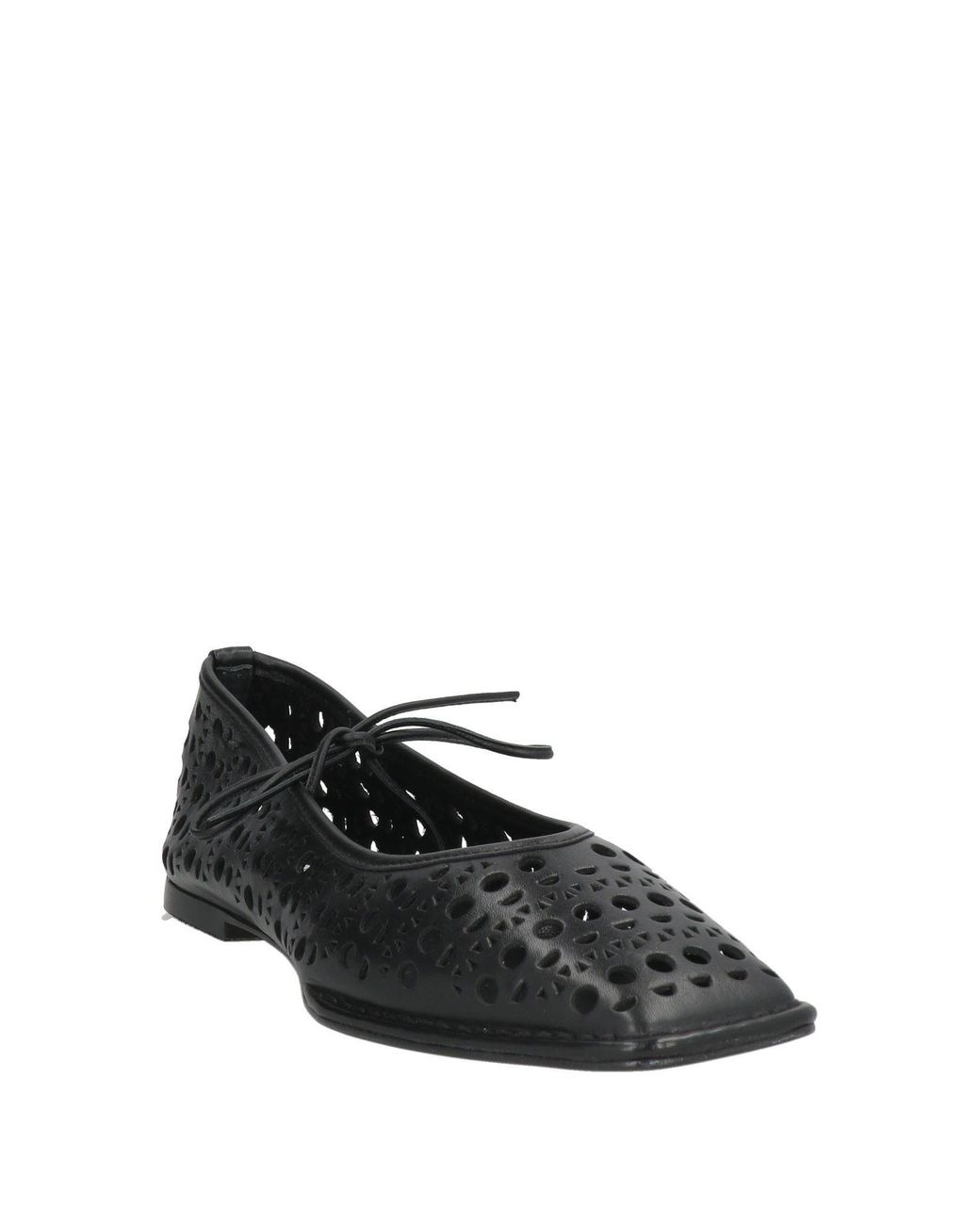 Alohas Black Ballet Flats