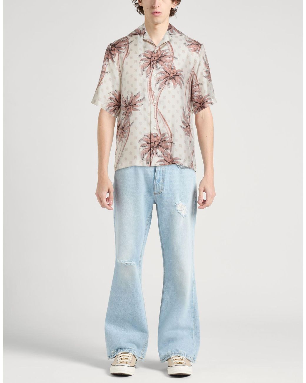 Amiri Natural Shirt Silk for men