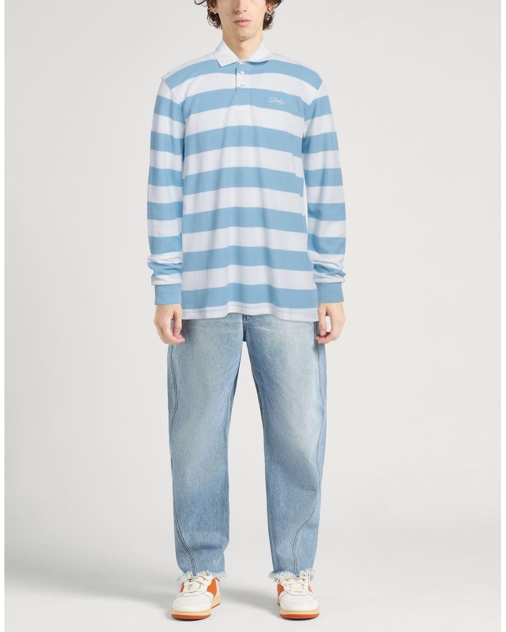 Drole de Monsieur Blue Polo Shirt for men