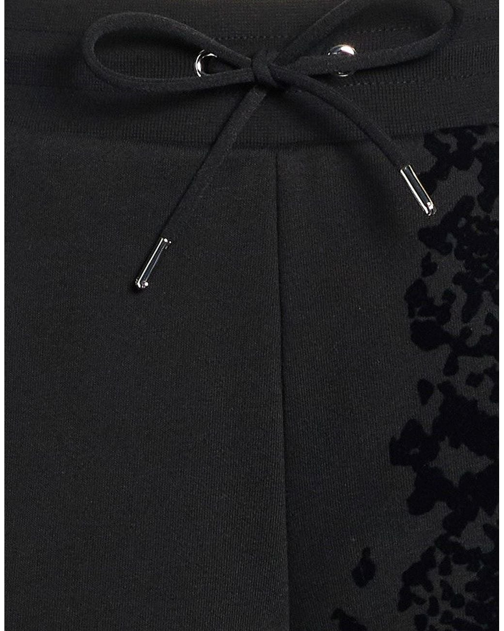 EA7 Black Pants Cotton, Polyester