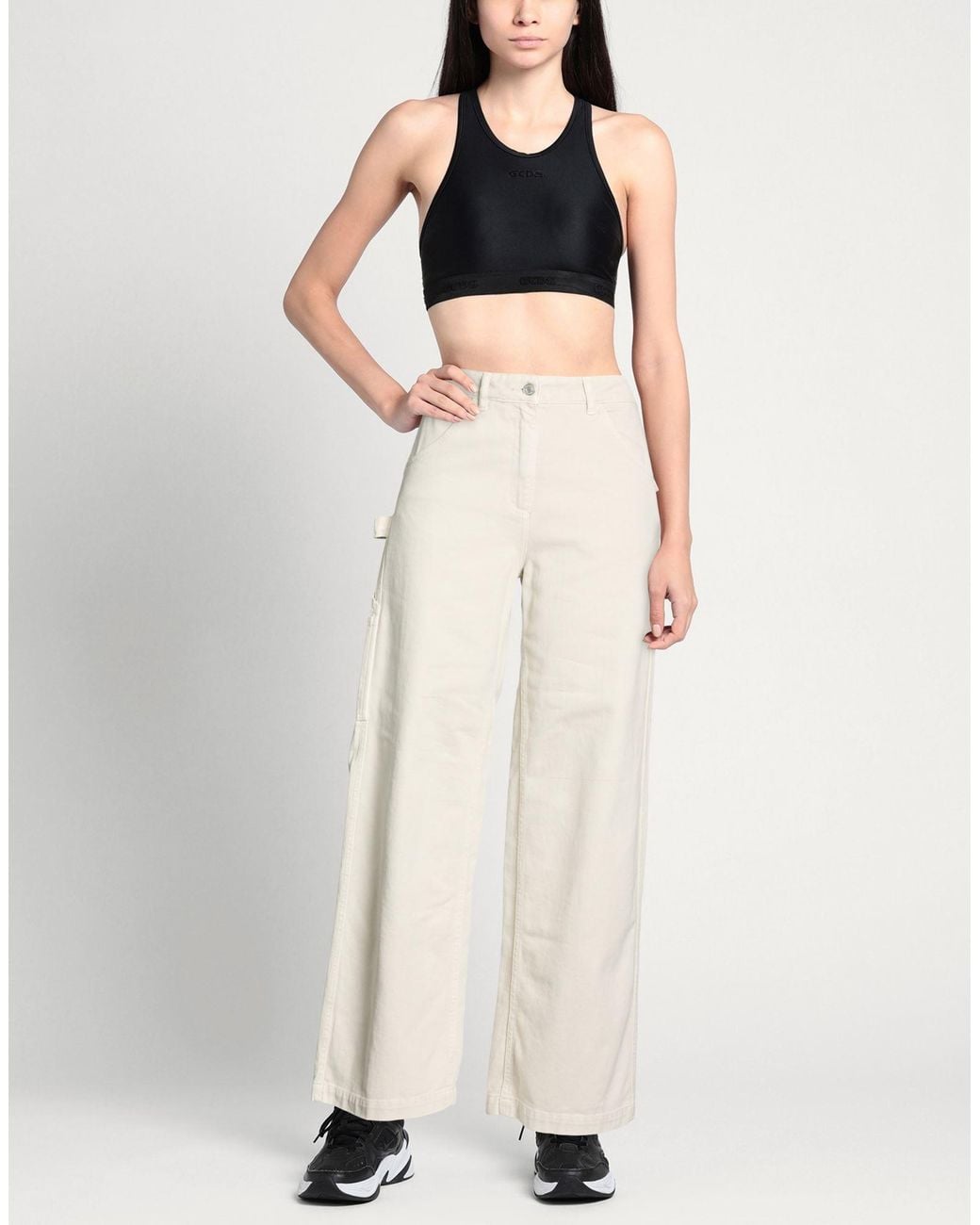 Nude White Jeans Cotton