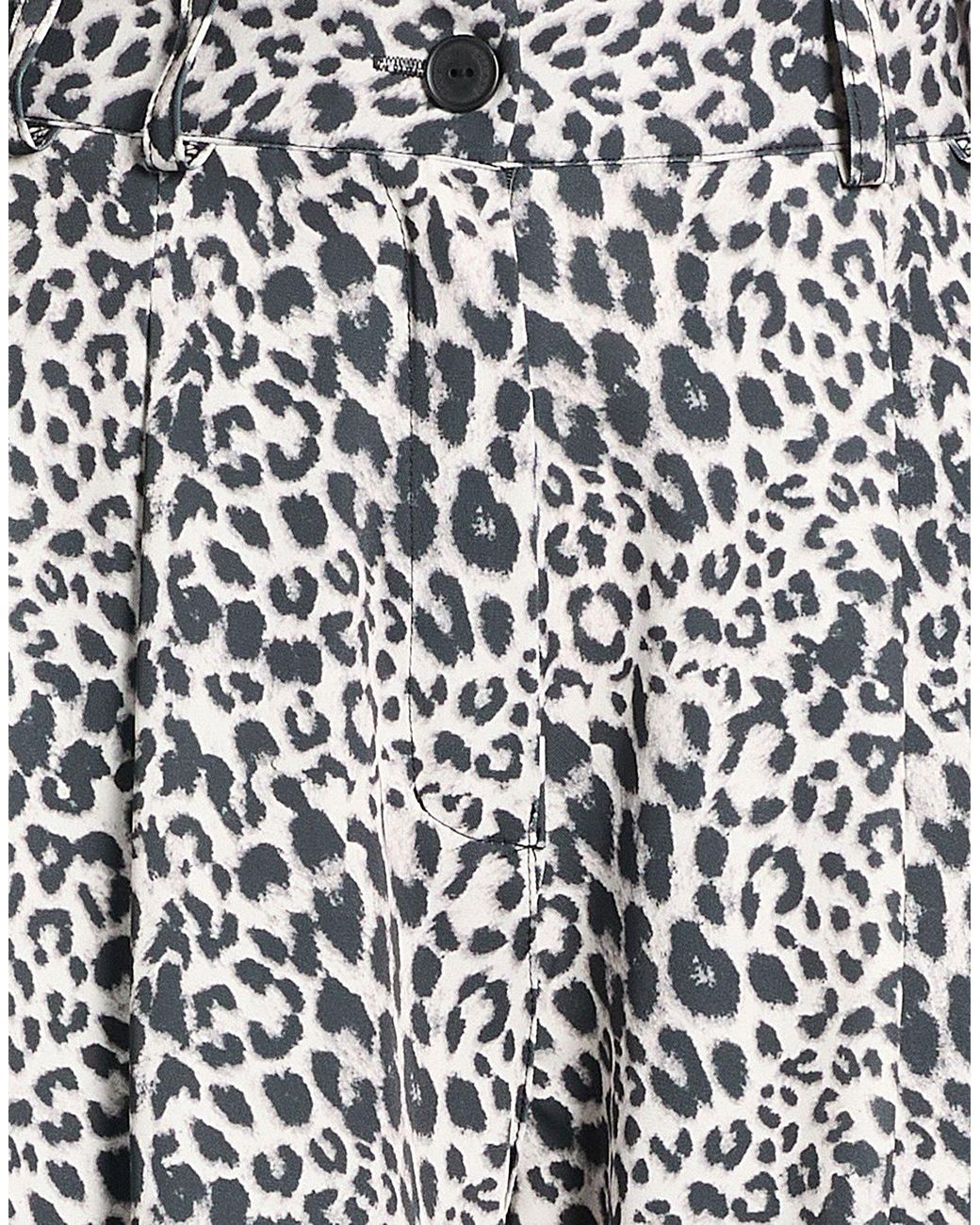 Please Gray Pants Polyester, Elastane