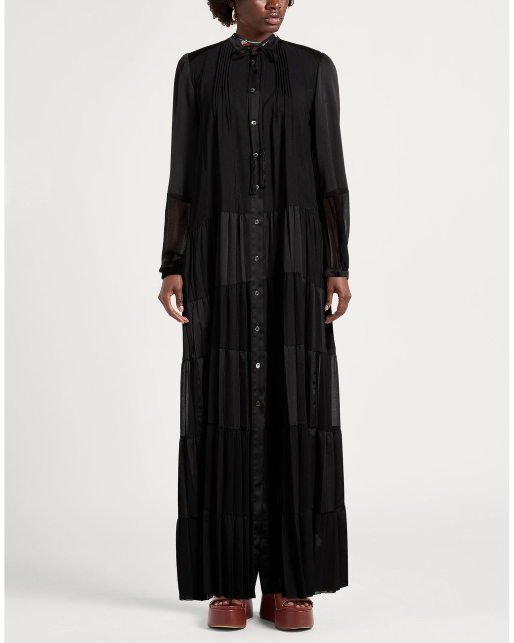 High Black Maxi Dresses