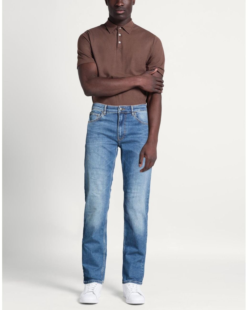 Just Cavalli Blue Jeans Cotton, Polyester, Elastane for men