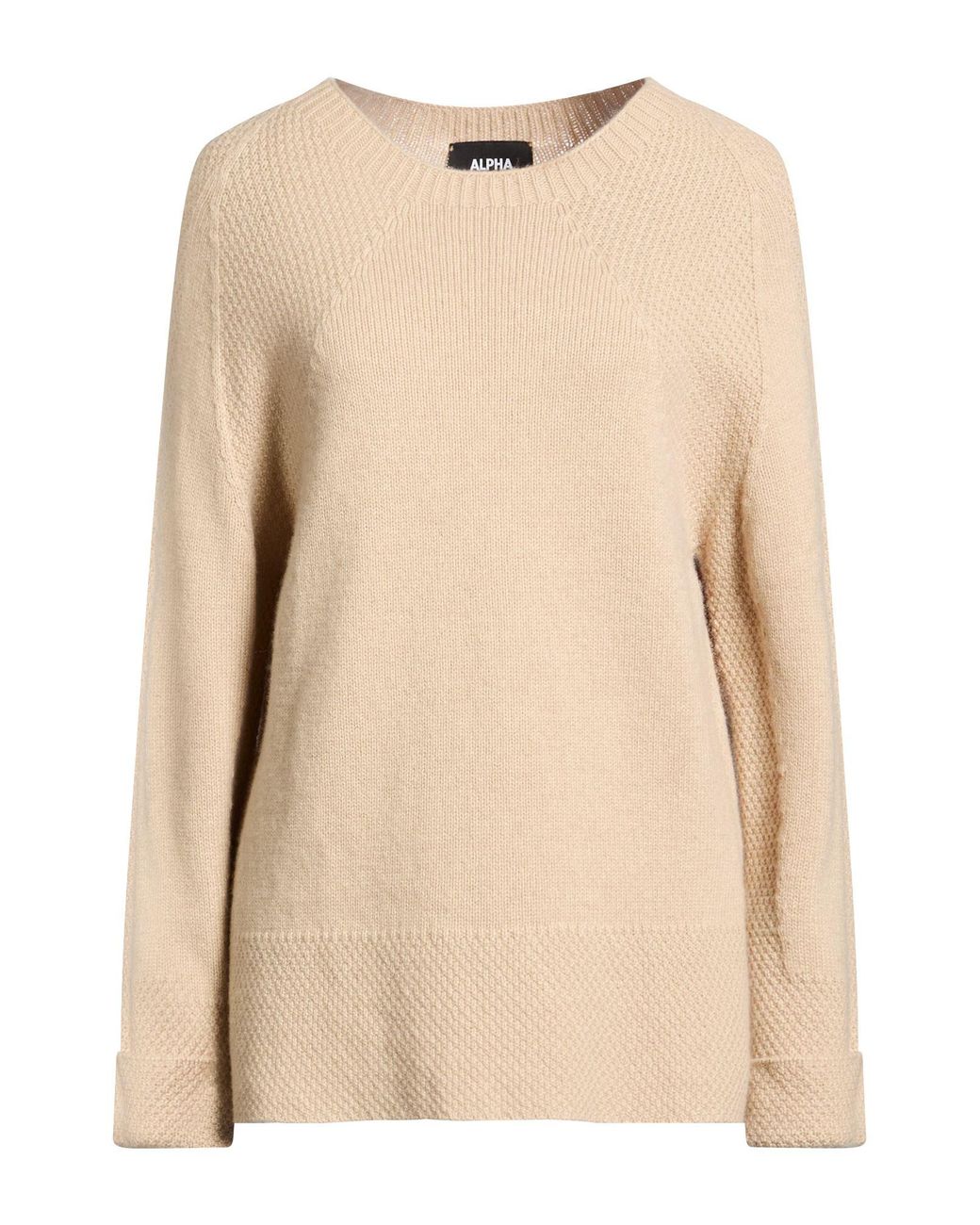 Alpha Studio Natural Sweater Wool, Viscose, Polyamide, Cashmere