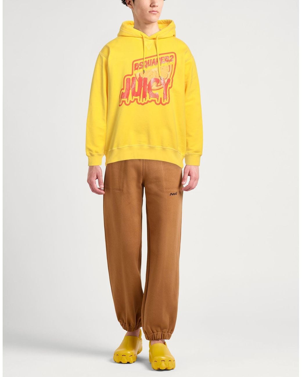 Sudadera DSquared² de hombre de color Yellow