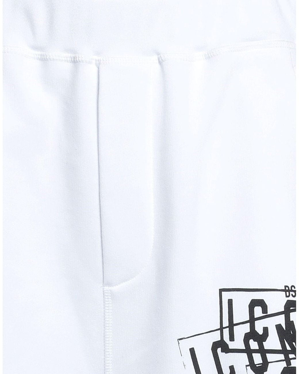 DSquared² White Shorts & Bermuda Shorts Cotton, Elastane for men