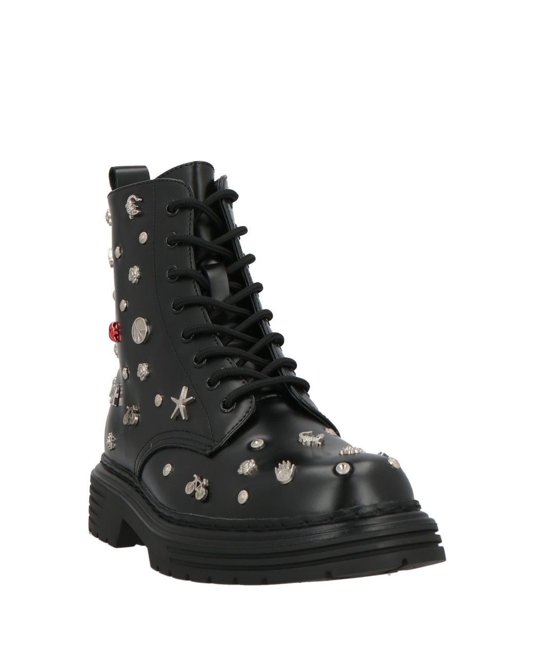 CafeNoir Black Ankle Boots