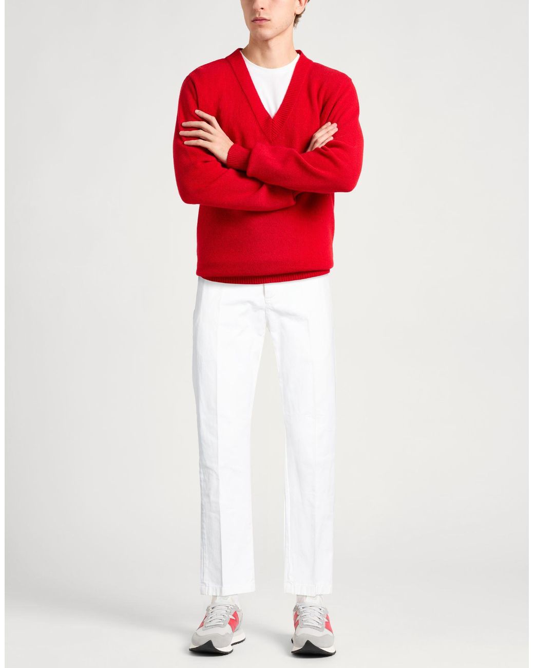Department 5 White Trouser for men